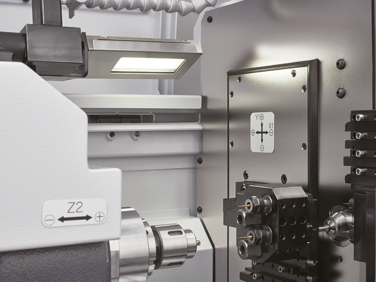 In-machine lighting