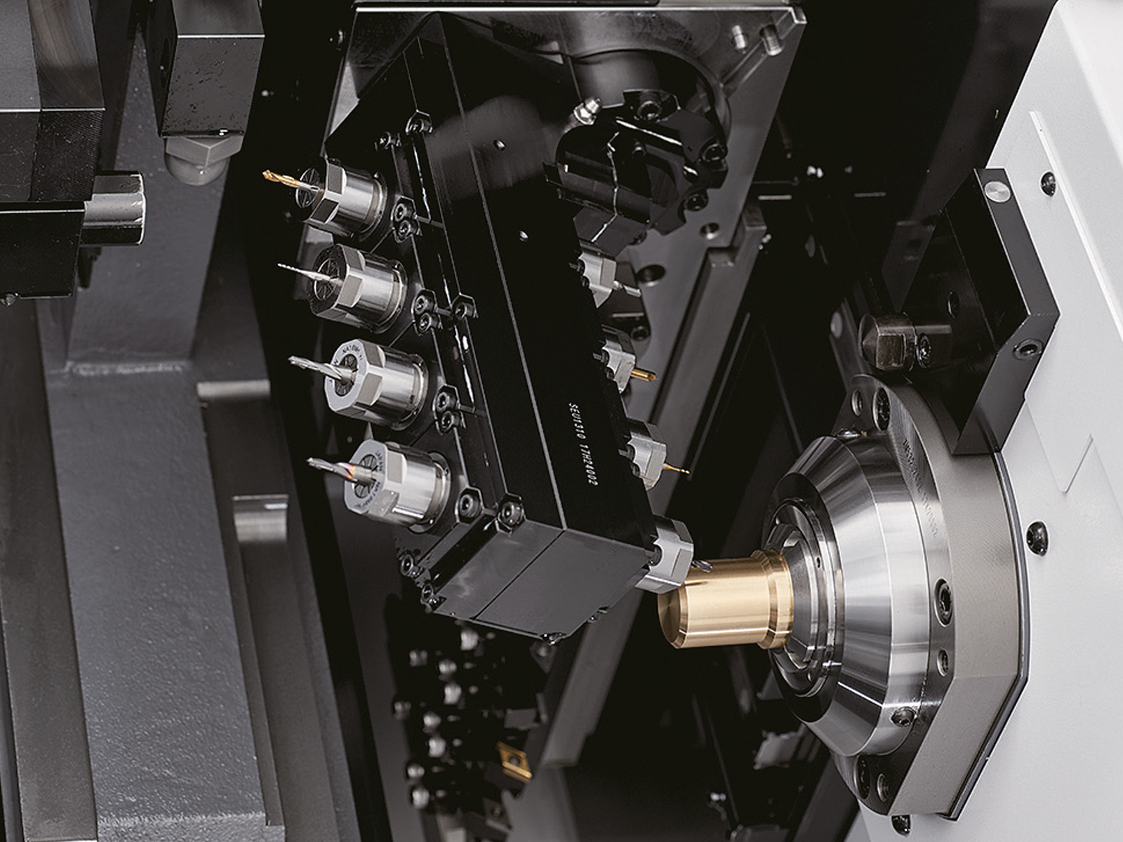 Gang rotary tool B axis