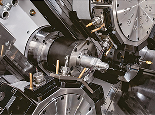 Double Y-Axis Mill-turn Centre with FANUC Control and Citizen’s Chipbreaking Software