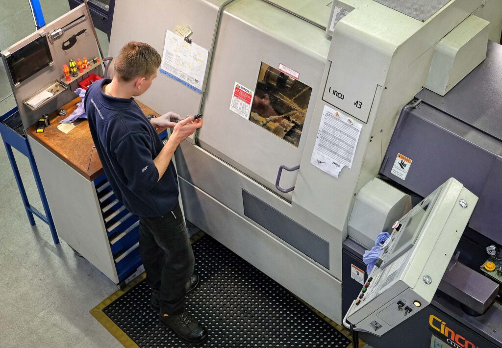 Engineer with a Machine