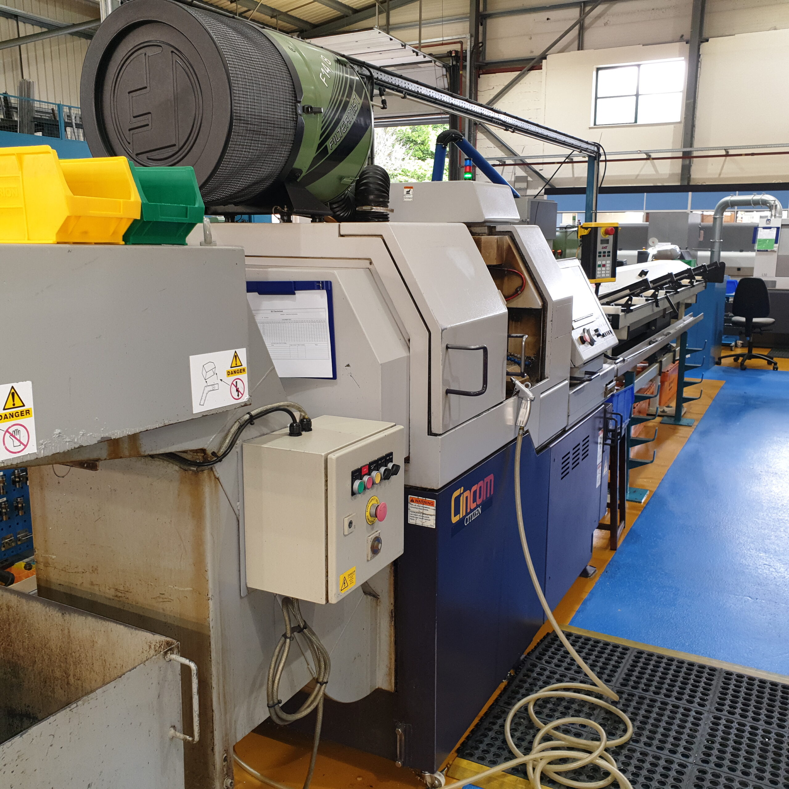 Preowned Citizen L20-VII 7 Axis CNC Sliding Headstock Turning Centre