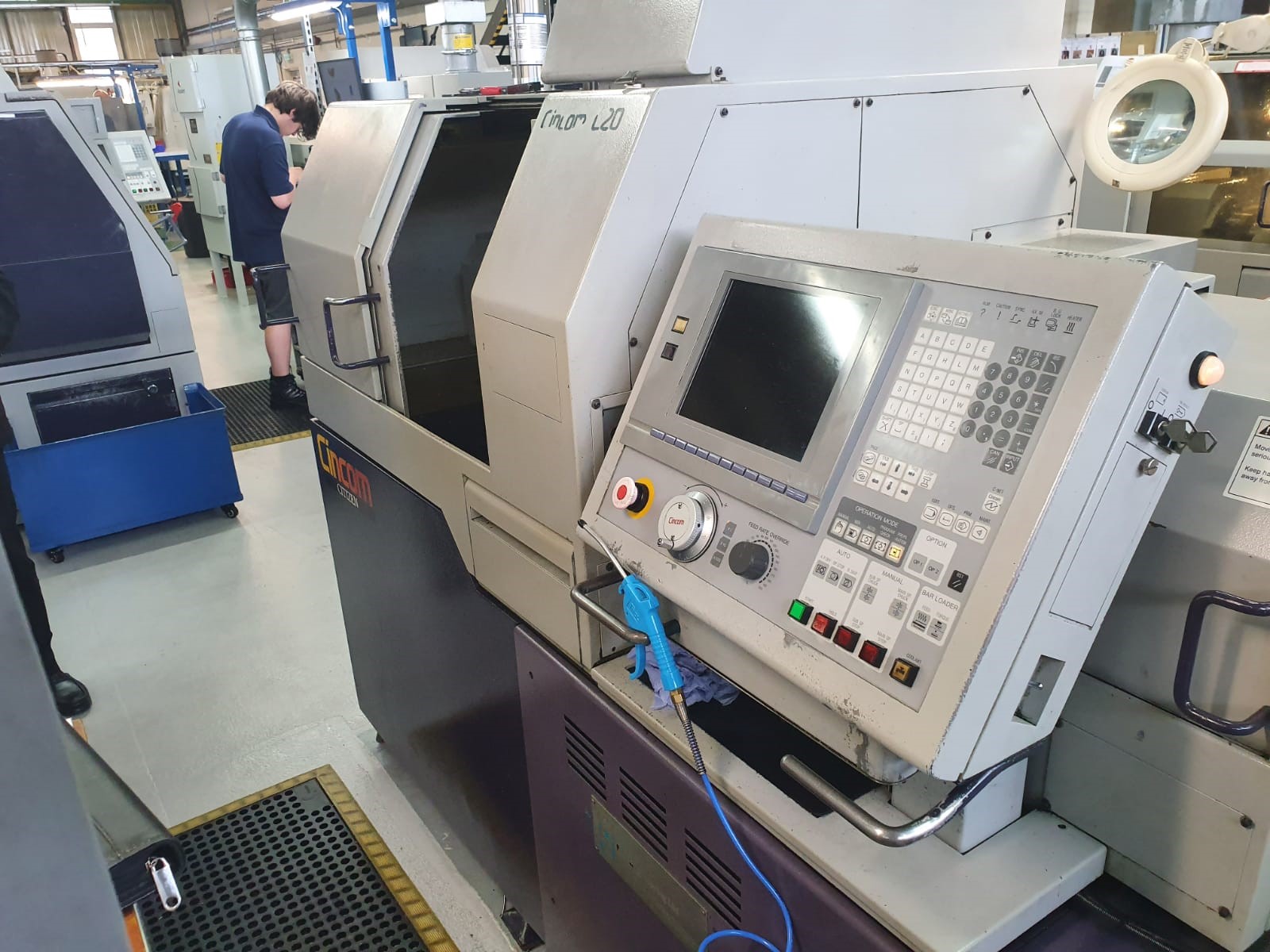 Preowned Citizen L520-VII 7 Axis CNC Sliding Headstock Turning Centre