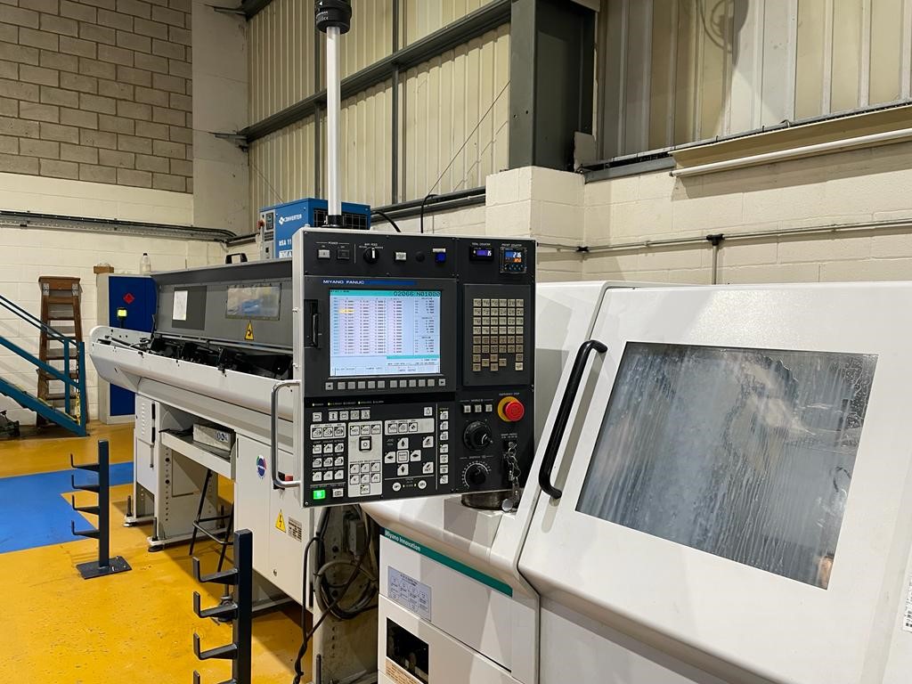 Preowned Miyano BNA-42DHY 7 Axis CNC Fixed Headstock Turning Centre