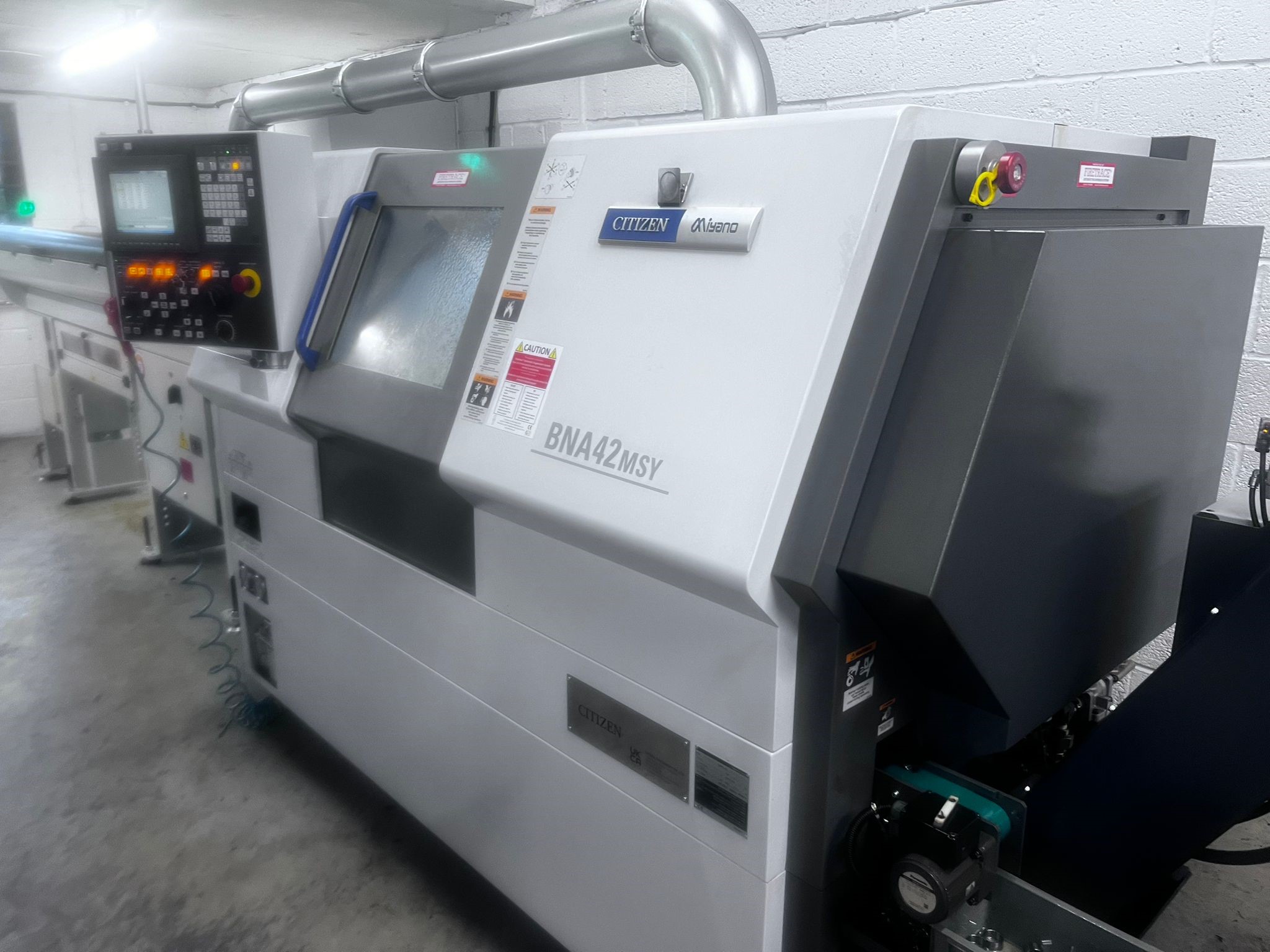 Nearly New Miyano BNA-42MSY2 7 Axis CNC Fixed Headstock Turning Centre