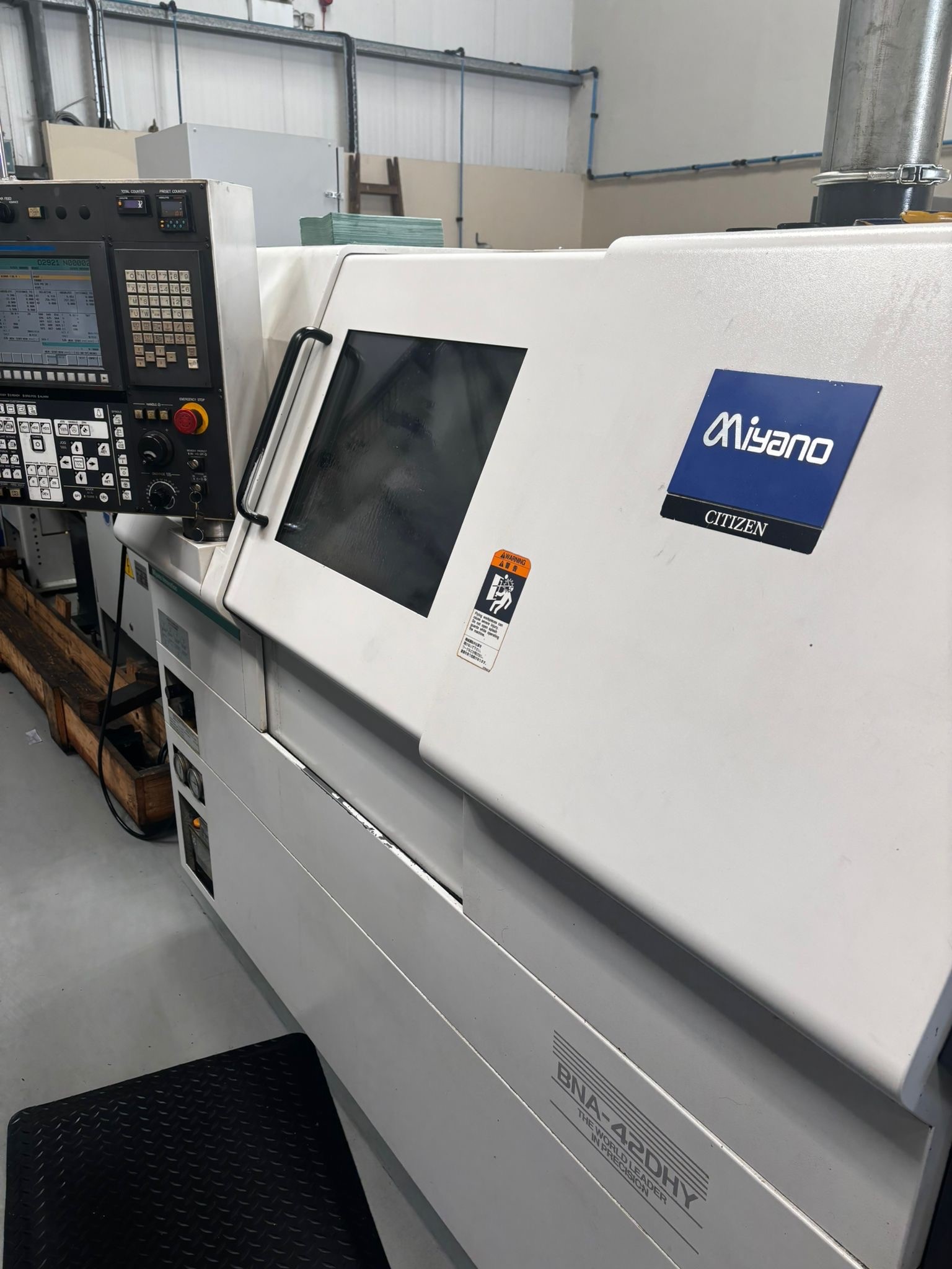 Used Miyano BNA-42DHY 7 axis Turning Centre