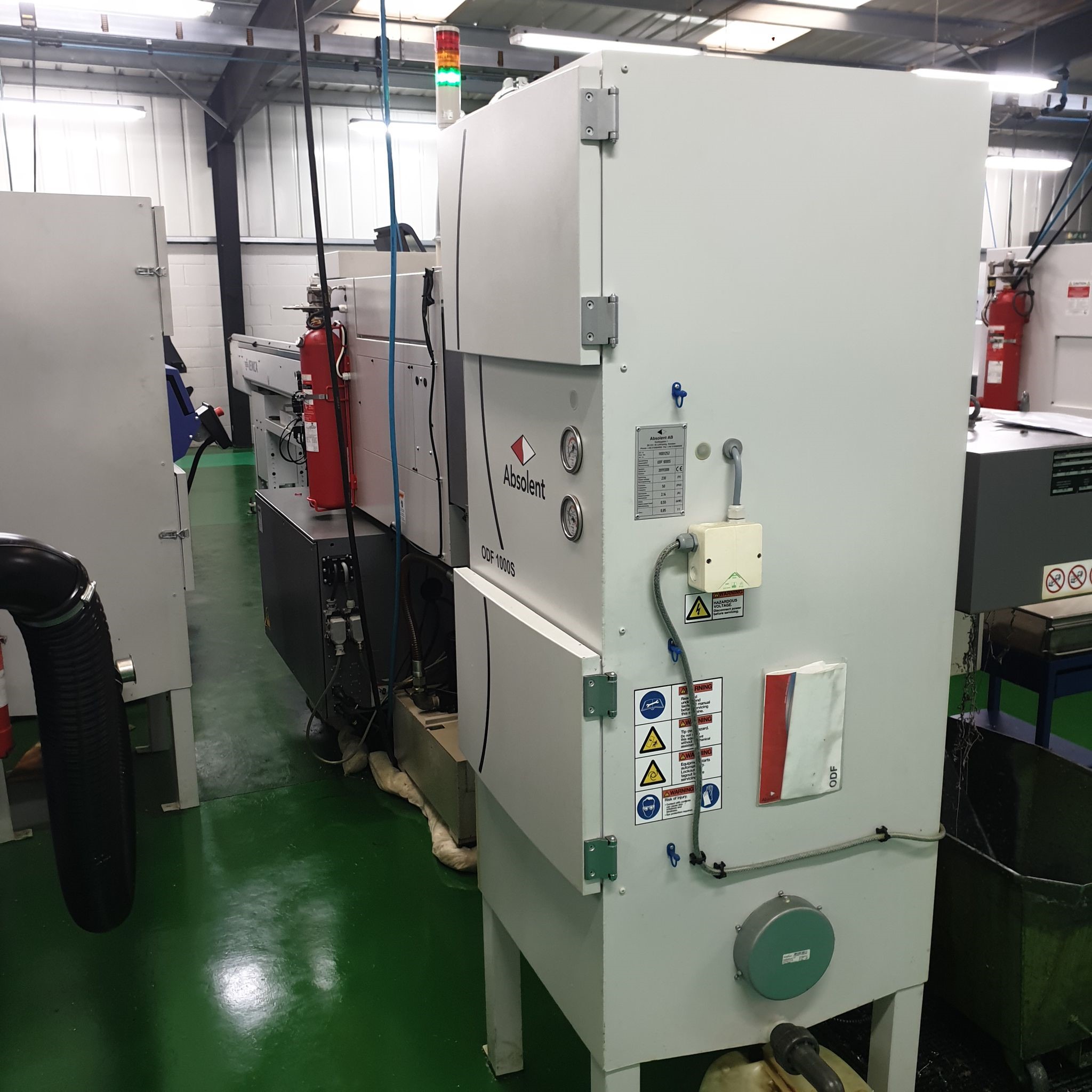 Rear of Machine Mist Extraction